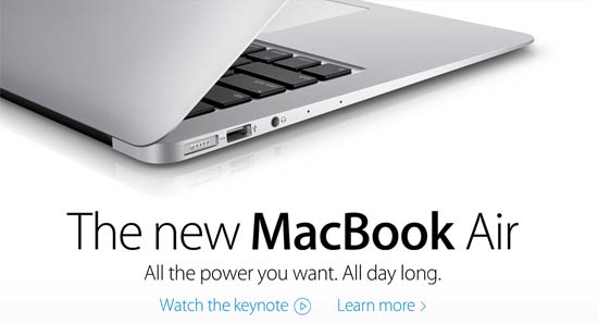 New MacBook Air