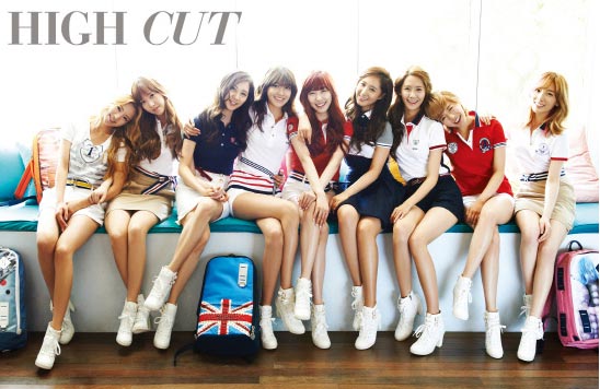 SNSD ถ่ายแฟชั่นชุดนักกีฬาทีมชาติ ต้อนรับโอลิมปิก