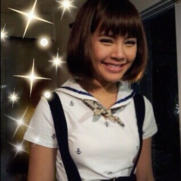 ญาญ่า กับผมม้าสั้นเต่อ