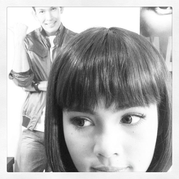 ญาญ่า กับผมม้าสั้นเต่อ