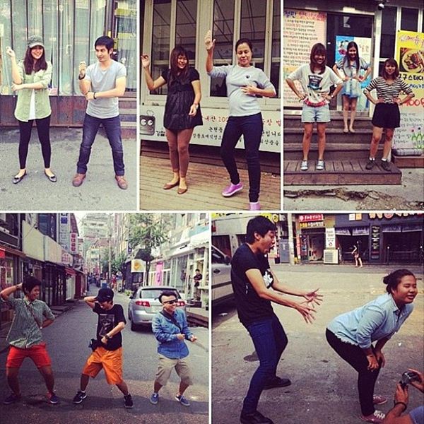 เมคเกอร์ กรุ๊ป บุกเต้น กังนัม สไตล์ ถึงเเดนกิมจิ