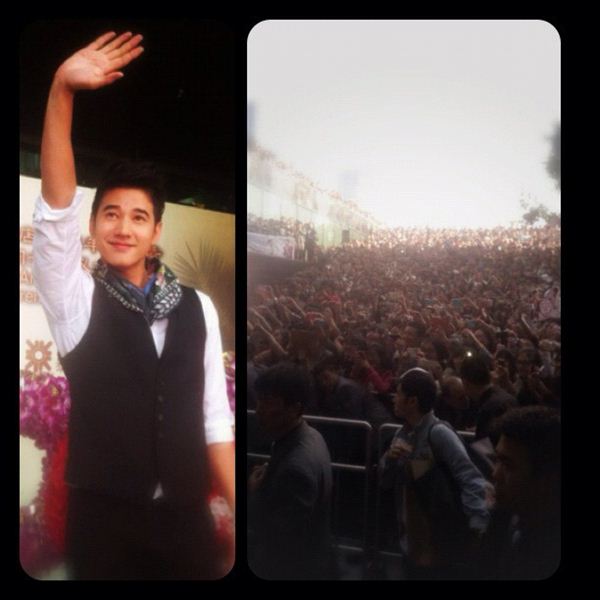 มาริโอ้ - พิช ประกบ Wonder Girls ในเมืองจีน