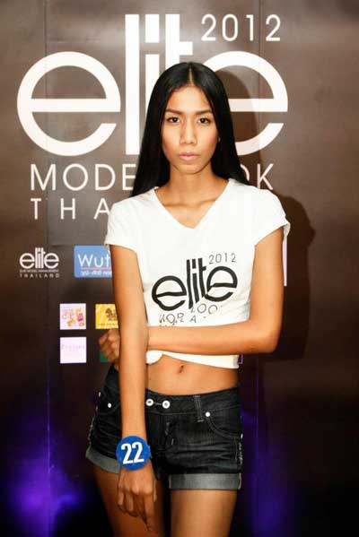 น้องอาย ศรุชา คว้ารางวัลชนะเลิศ อีลิท โมเดล ลุค 2012