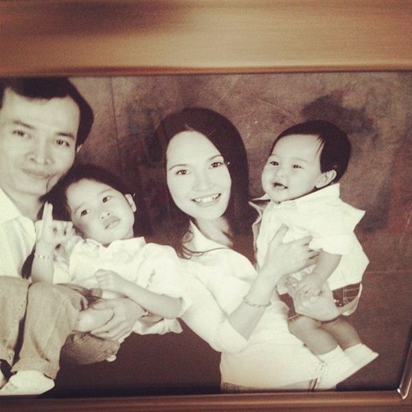 นิด อรพรรณ และครอบครัว