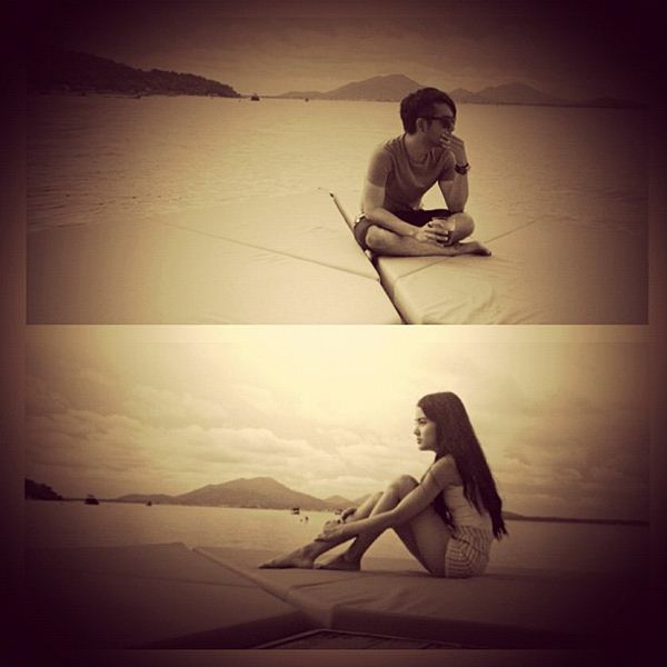  กวาง เอบี นอร์มอล กับแฟนสาวลูกครึ่ง