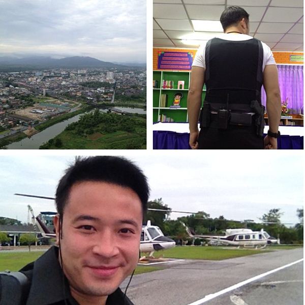 ภาพ ชุด ร้อยเอก มิค บรมวุฒิ หิรัณยัษฐิติ กับภารกิจลงใต้