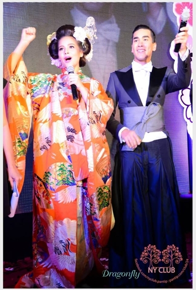  ณเดชน์ ญาญ่า สวมมาดคู่รักญี่ปุ่น ในงานเปิด ห้างแหลมทอง ระยอง