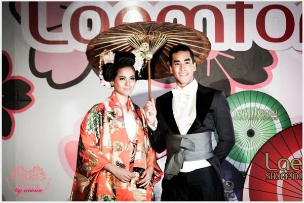  ณเดชน์ ญาญ่า สวมมาดคู่รักญี่ปุ่น ในงานเปิด ห้างแหลมทอง ระยอง