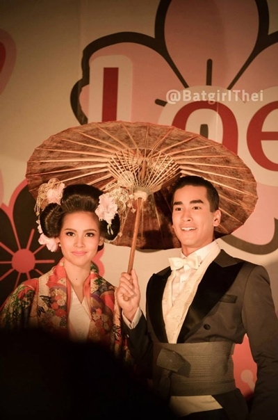  ณเดชน์ ญาญ่า สวมมาดคู่รักญี่ปุ่น ในงานเปิด ห้างแหลมทอง ระยอง