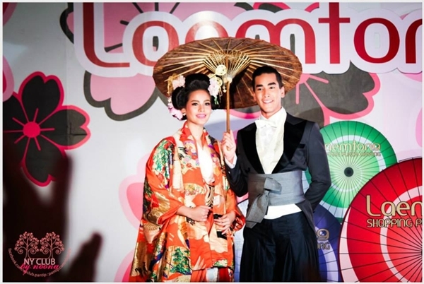  ณเดชน์ ญาญ่า สวมมาดคู่รักญี่ปุ่น ในงานเปิด ห้างแหลมทอง ระยอง