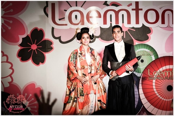  ณเดชน์ ญาญ่า สวมมาดคู่รักญี่ปุ่น ในงานเปิด ห้างแหลมทอง ระยอง