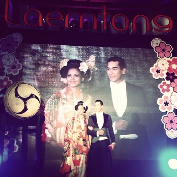  ณเดชน์ ญาญ่า สวมมาดคู่รักญี่ปุ่น ในงานเปิด ห้างแหลมทอง ระยอง