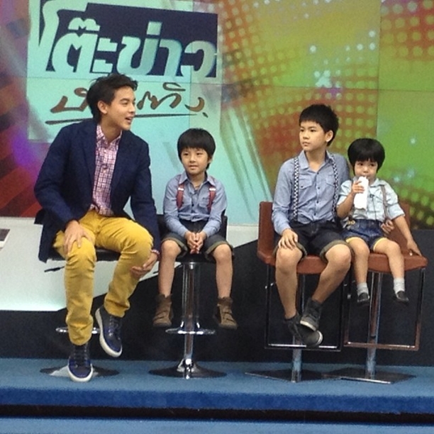 วันเฉลิม 4 รุ่น น้องเมลิค น้องแม็ค น้องยอร์ช เจมส์ จิรายุ รวมตัว น่ารักสุด ๆ