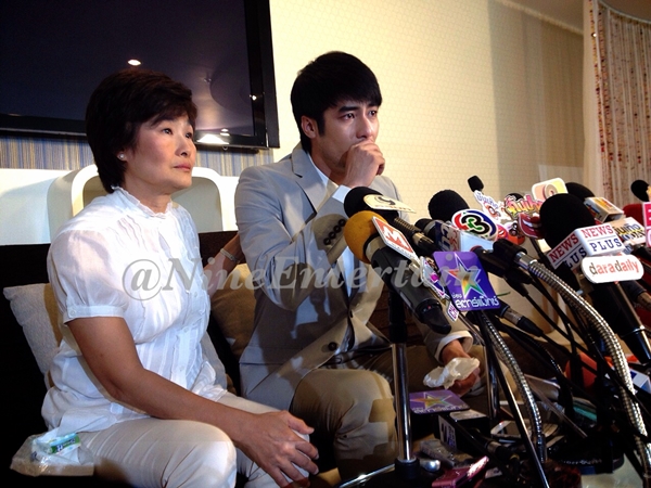 ภาพหลุด บอย ปกรณ์ แถลงข่าวทั้งน้ำตา รับเป็นรูปตนเองจริง