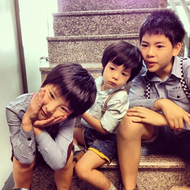 วันเฉลิม 4 รุ่น น้องเมลิค น้องแม็ค น้องยอร์ช เจมส์ จิรายุ รวมตัว น่ารักสุด ๆ