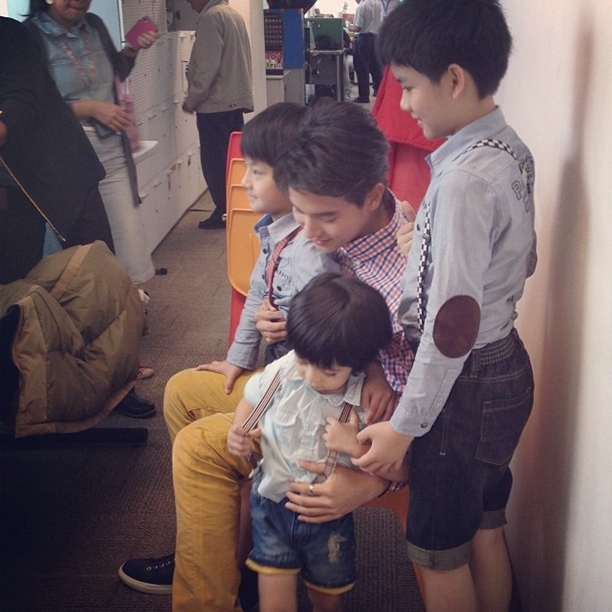 วันเฉลิม 4 รุ่น น้องเมลิค น้องแม็ค น้องยอร์ช เจมส์ จิรายุ รวมตัว น่ารักสุด ๆ