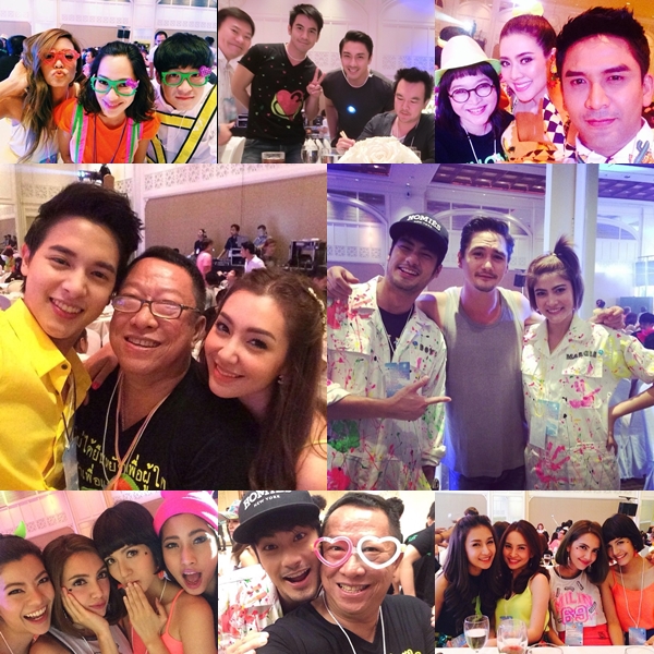 งานครอบครัวละคร ช่อง 3 ธีมปาร์ตี้เรืองแสง แรงสูง ซุปตาร์คับคั่ง