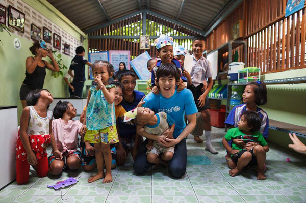 ยูนิเซฟ ขอบคุณ นิชคุณ 2PM บริจาคเงิน Ice Bucket Challenge