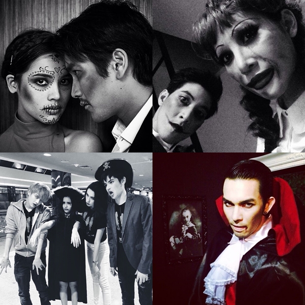 เก็บตกภาพดาราแต่งผี ในคืนวันฮาโลวีน