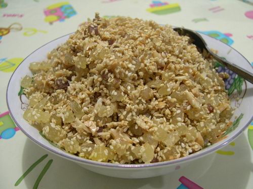 วิธีทำขนมช่อม่วง