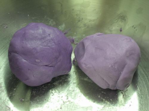 วิธีทำขนมช่อม่วง