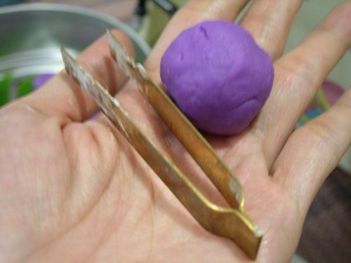 วิธีทำขนมช่อม่วง