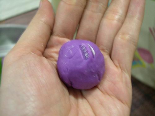 วิธีทำขนมช่อม่วง