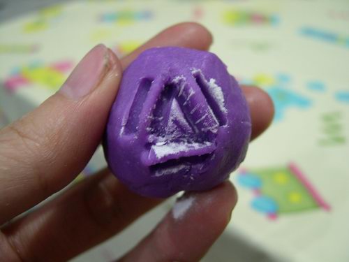 วิธีทำขนมช่อม่วง