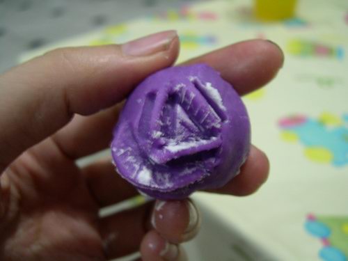 วิธีทำขนมช่อม่วง