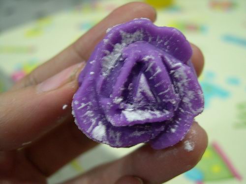 วิธีทำขนมช่อม่วง