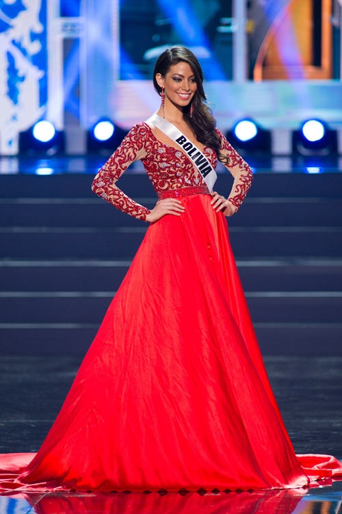 Miss Universe 2013 ชุดราตรี 
