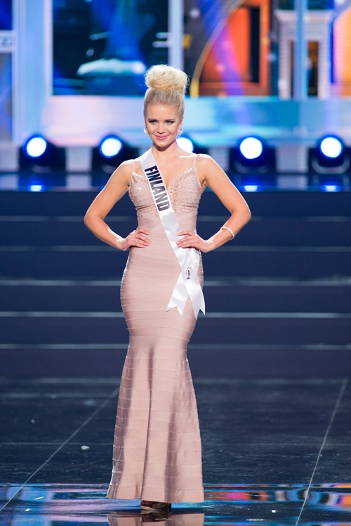 Miss Universe 2013 ชุดราตรี 