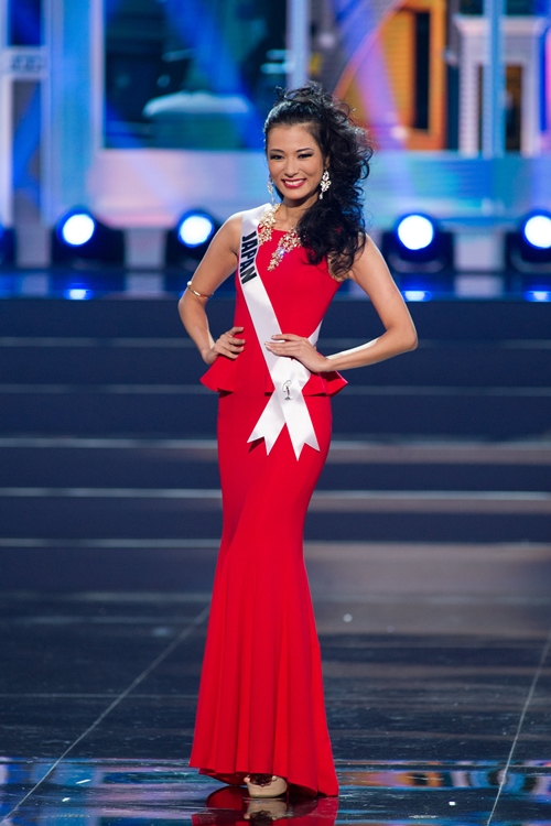 Miss Universe 2013 ชุดราตรี 