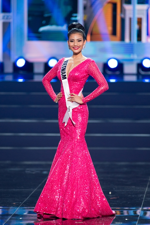 Miss Universe 2013 ชุดราตรี 