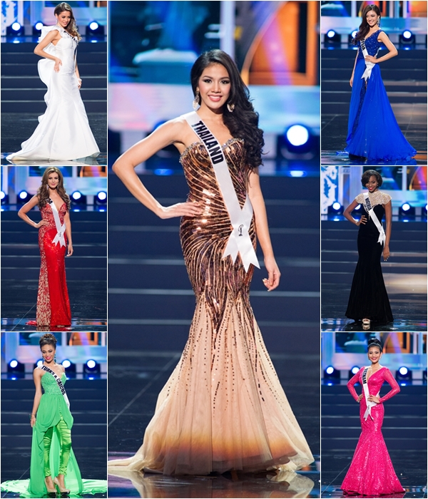 Miss Universe 2013 ชุดราตรี 