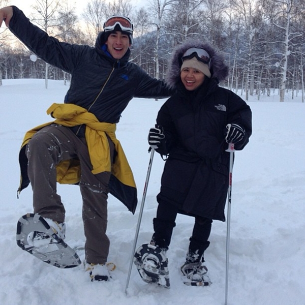 ณเดชน์ ควง แม่แก้ว ลุยหิมะที่ ฮอกไกโด