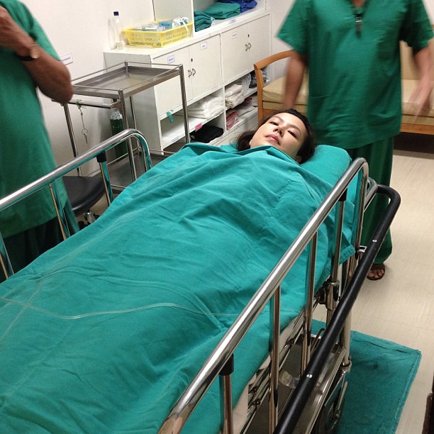 เจี๊ยบ พิจิตรา ผ่าตัด ช็อกโกแลตซีสต์