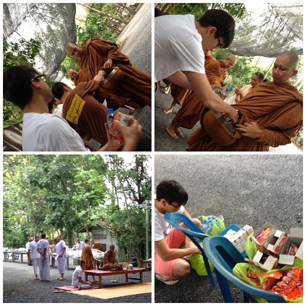 ณเดชน์ กราบเท้าพ่อแม่ รดน้ำดำหัวผู้ใหญ่ในวันสงกรานต์