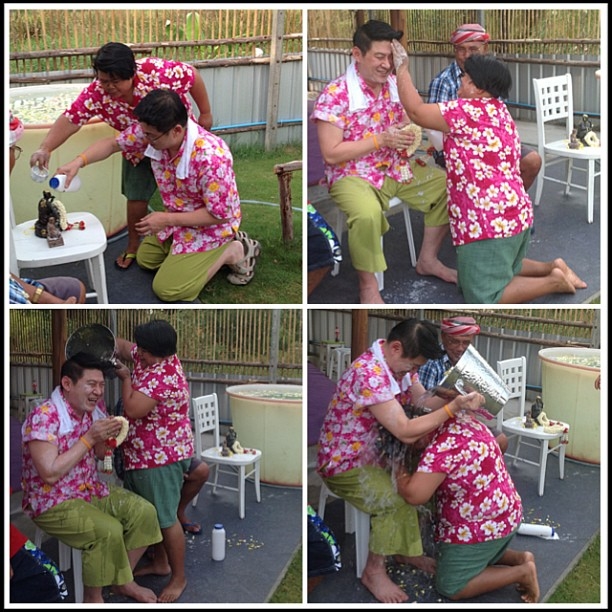 ตามไปดู...สรยุทธ-โก๊ะตี๋ หยอกเอินกันแบบขำ ๆ ฉลองวันสงกรานต์ 