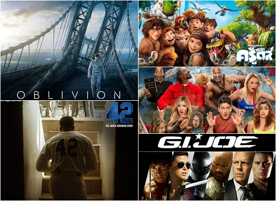 Oblivion ครองใจคนดู คว้าอันดับ 1 หนังทำเงิน