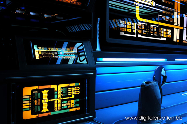 แฟนพันธุ์แท้แต่งอพาร์ทเม้นท์เลียนแบบหนัง Star Trek