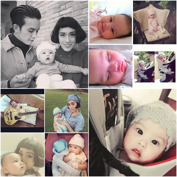 ชมภาพ น้องลัลลาเบล ลูกสาว ไอด้า แอมมี่ น่ารักสุด ๆ