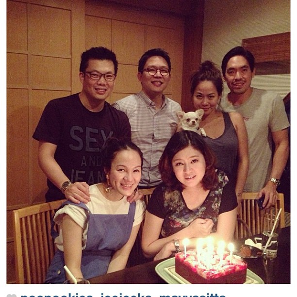 ชมภาพ ว่าที่คุณแม่ โอ๋ ภัคจีรา ฉลองวันเกิดสุดอบอุ่น