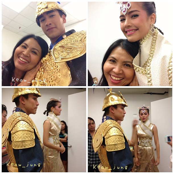 ชมภาพ ณเดชน์ ญาญ่า ในชุดหงส์-มังกร คู่บุญบารมี รับตรุษจีน