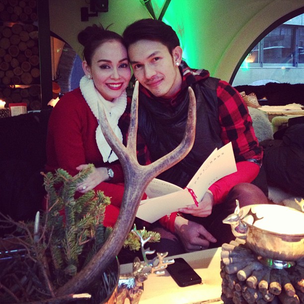 หวานชื่น! อั้ม ควง นัท สวีทกลางหิมะในสวิตเซอร์แลนด์