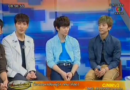 ชมกันชัด ๆ ... นิชคุณ นำทัพ 2PM บุกเรื่องเล่าเช้านี้