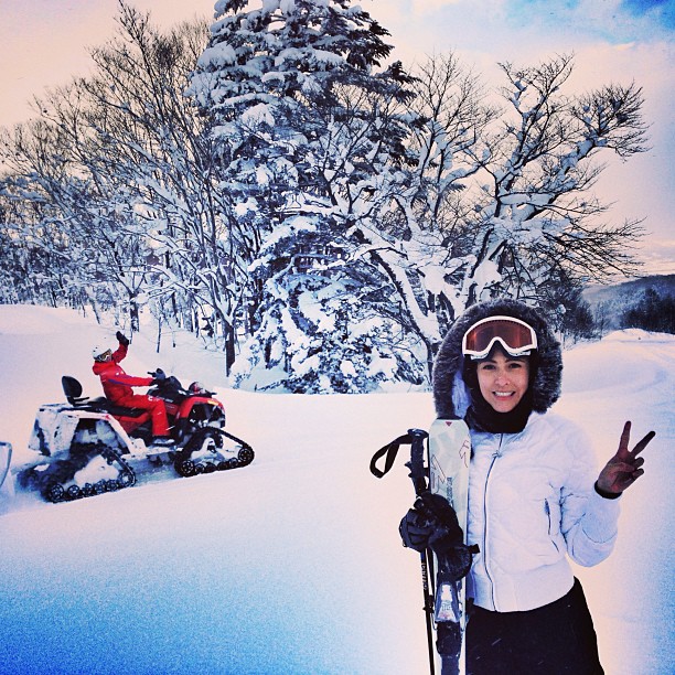 ริต้า ควง ขันเงิน สวีทญี่ปุ่นรับปีใหม่