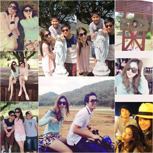 มิ้นต์ ชาลิดา พาครอบครัวเที่ยวเขาใหญ่ 