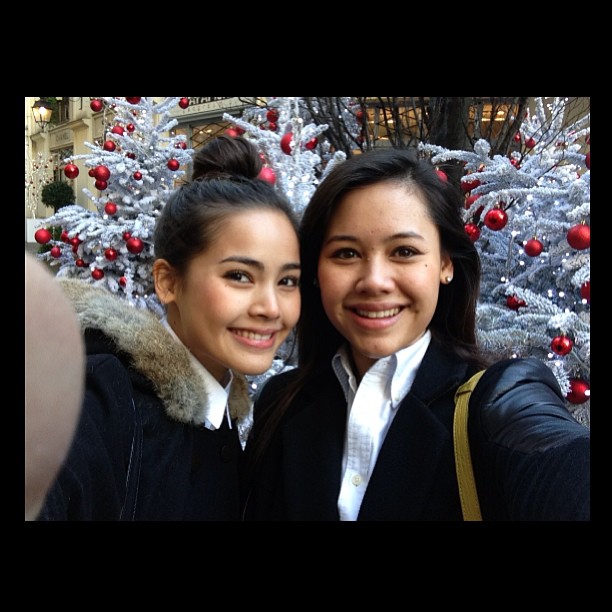 ญาญ่า อุรัสยา ลัดฟ้าไปปารีส เยี่ยมครอบครัวรับปีใหม่