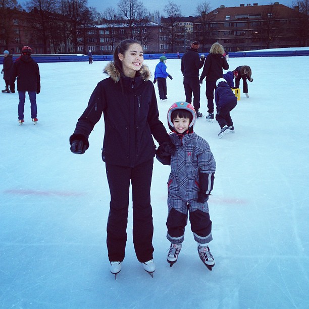 ญาญ่า อุรัสยา ลัดฟ้าไปปารีส เยี่ยมครอบครัวรับปีใหม่
